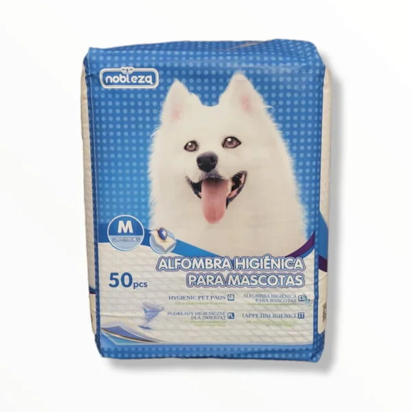 50 Pañales tipo sabanilla para perros 60cm x 60cm